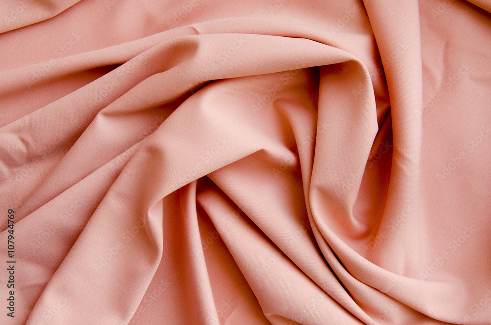 Fabric peach color Fabric peach color