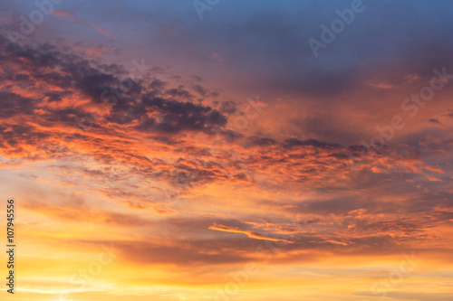 Sunset over Pacific Ocean, California © kalafoto