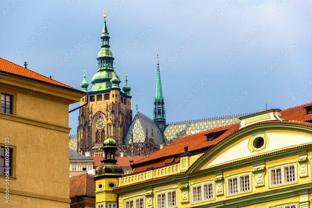Obraz premium St. Vitus Cathedral in Prague