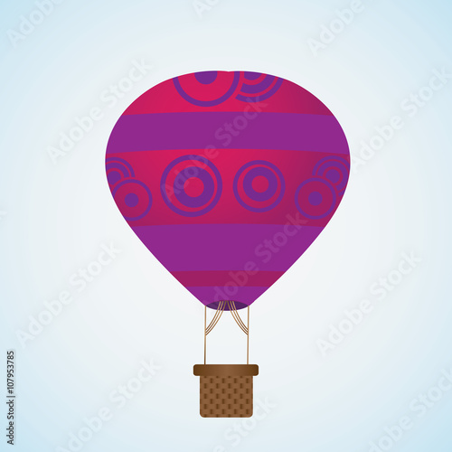 hot air balloons icon