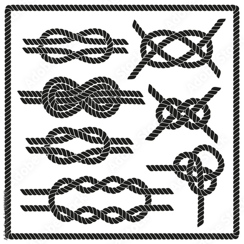 Sailor knot set. 