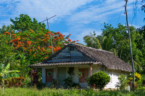 Kuba Doku -  Hof im Landesinneren der Provinz Cienfuegos photo