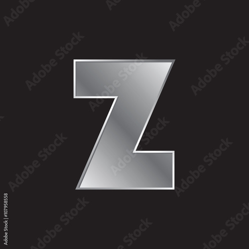 Free Download alphabet letters in steel vector - GFXLoad