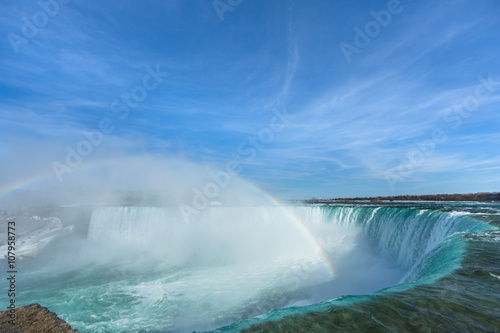 Rainbows at Niagara Falls