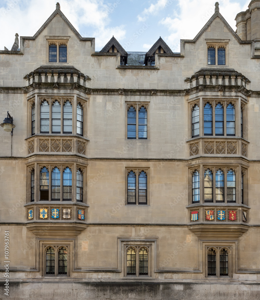 Front aspect of University College Oxford