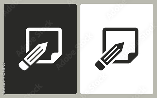 Notepad - vector icon.