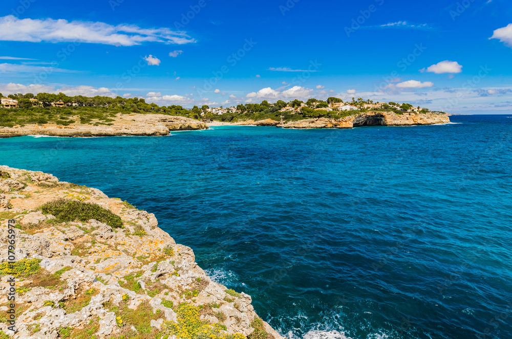 Panorama Coast Majorca Spain Balearic Islands