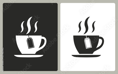 Tea - vector icon.