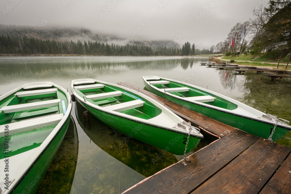 Obraz premium Hintersee - Berchtesgadener Land