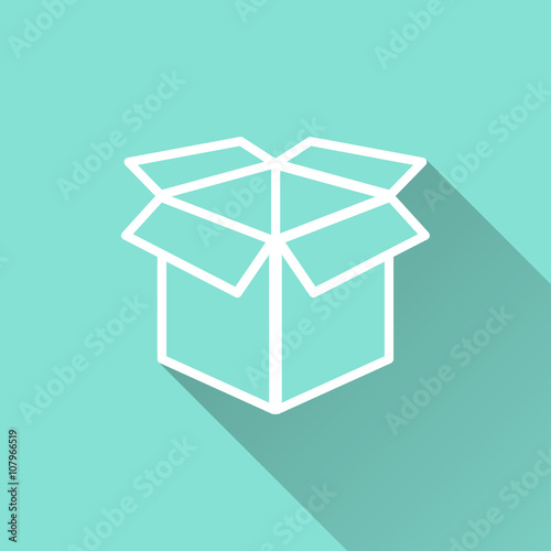 Box - vector icon.