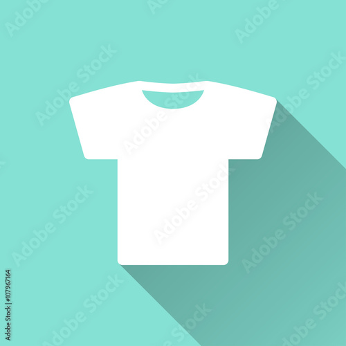 T-shirt - vector icon.