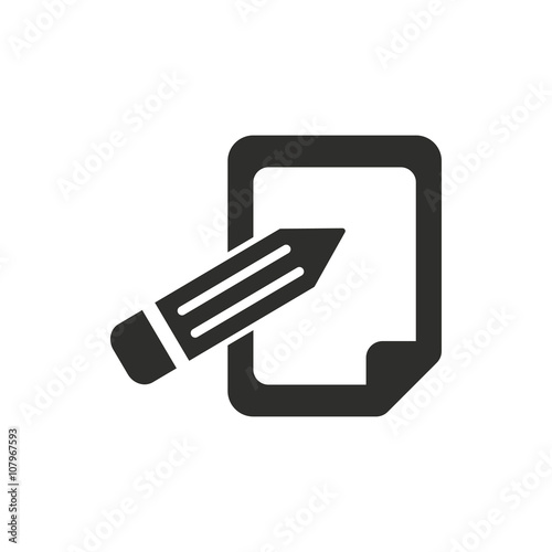 Notepad - vector icon.