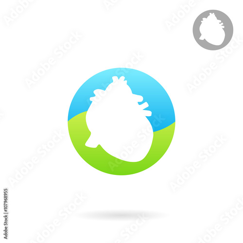 Human heart icon