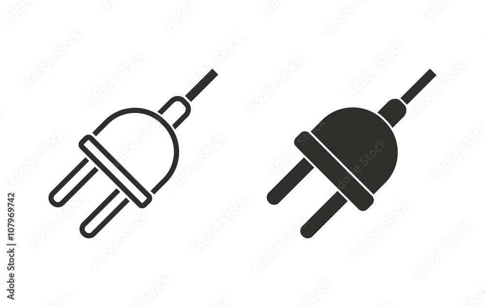 Plug - vector icon. Plug - vector icon.