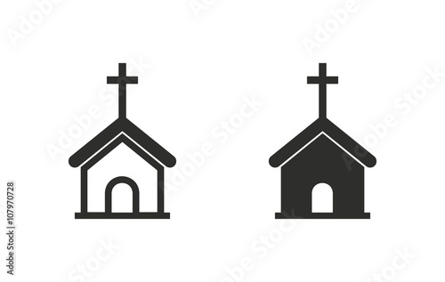 Church - vector icon.