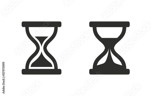 Hourglass - vector icon.