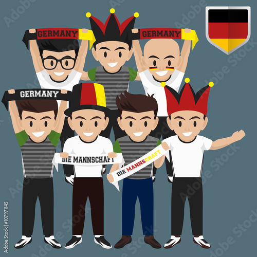 Photos Soccer / Football Supporter / Fans from Germany