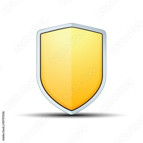 Yellow Shield sign Free Download Yellow Shield sign - GFXLoad