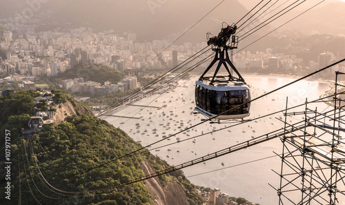 Cable car in Rio de Janeiro