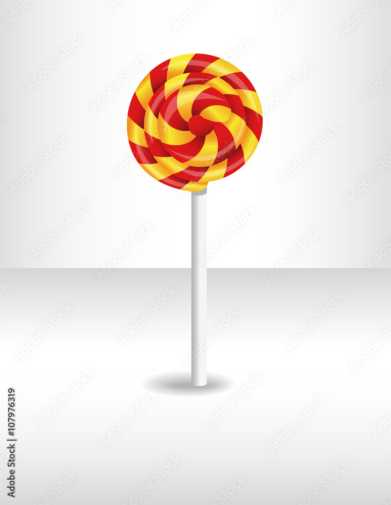 Vector illustration with candy. Illustration 10 version Vector illustration with candy. Illustration 10 version