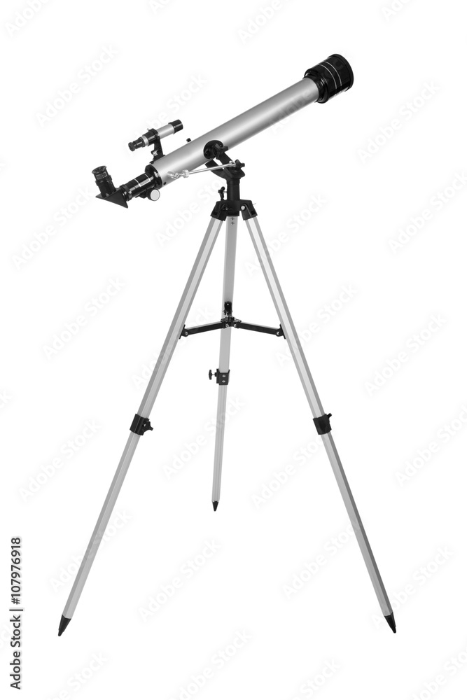 Telescope isolated on a white background
Telescope isolated on a white background