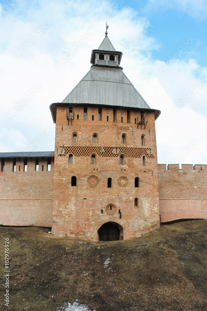 Facade of the Spasskaya Tower.