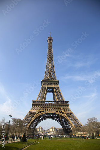 Famous Eiffel tower, Paris