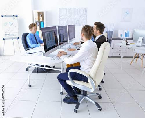 Stylish engineers office