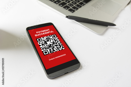  Pay by scanning your QR code with smartphone.