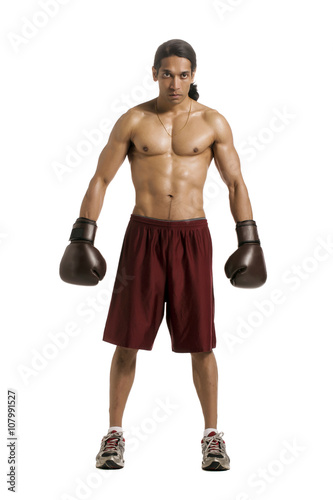 asian boxing fighter © Dan Kosmayer