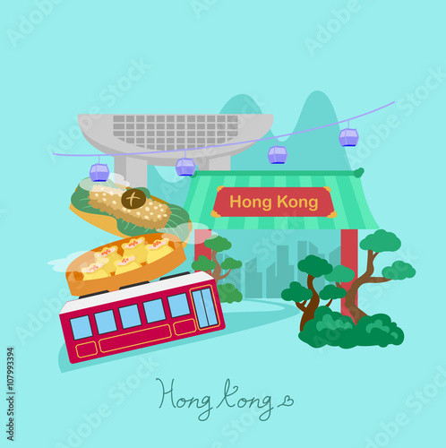 Hong Kong travel element