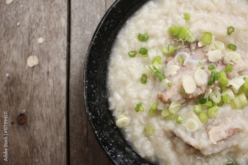 Korean rice porridge