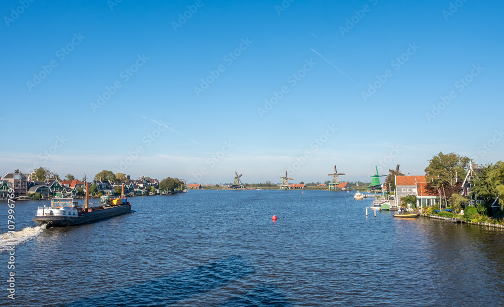 City scene of Zaan Schans