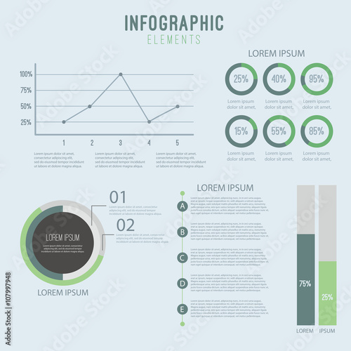 Business infographic 076