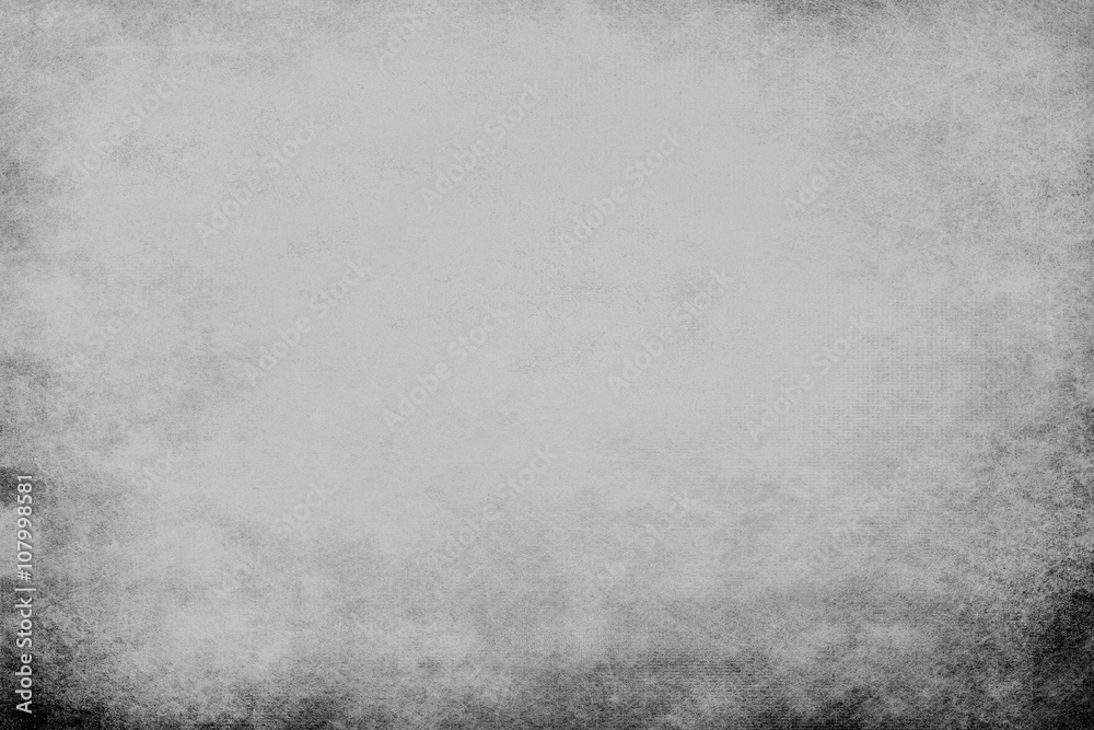 Obraz premium abstract black background, old black vignette border frame on wh