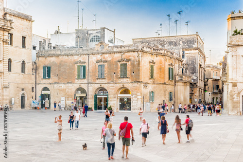 Photos baroque palaces of Lecce
