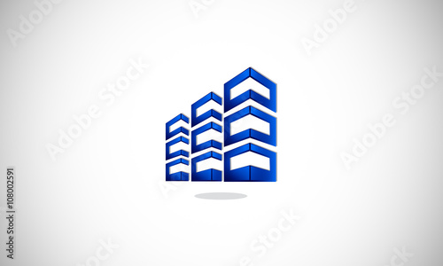 building, icon, logo, modern, business