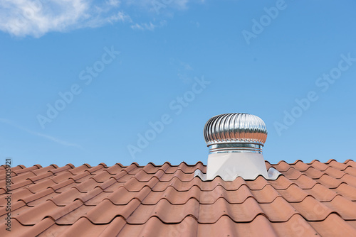 Roof Ventilation, cooling pipes on
