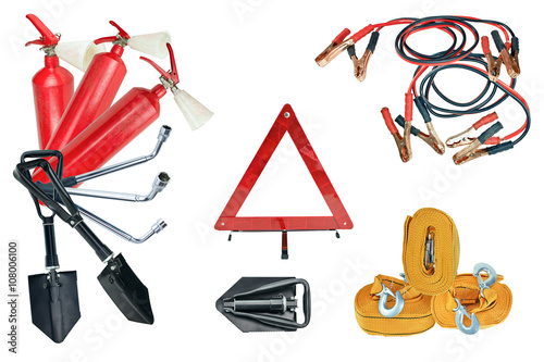 Foto Elements of the essentials for a passenger car