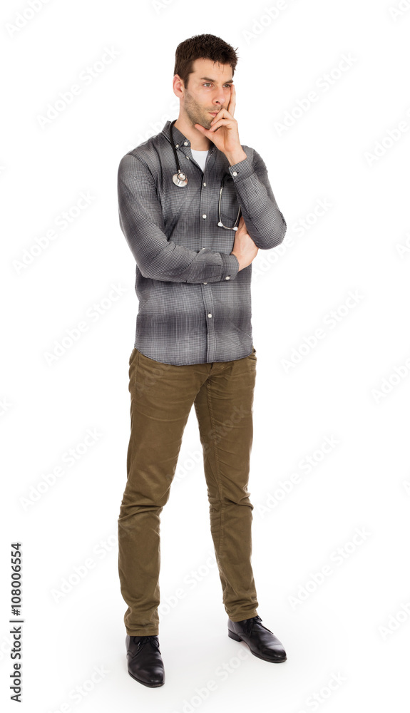 Male doctor, concept of healthcare and medicine Male doctor, concept of healthcare and medicine