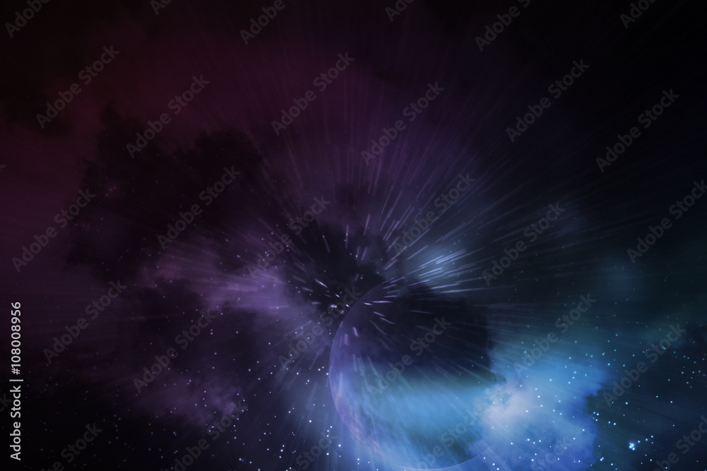 Fototapeta premium Cosmos Abstract Image