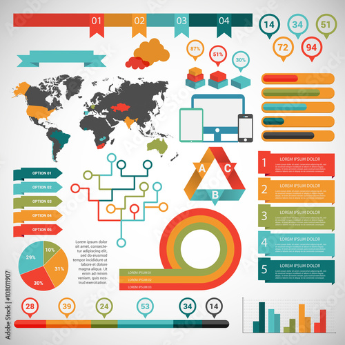 Business infographic 052