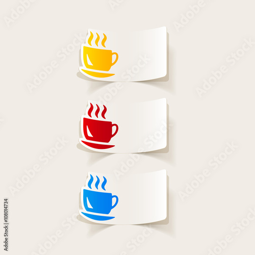 realistic design element: coffee