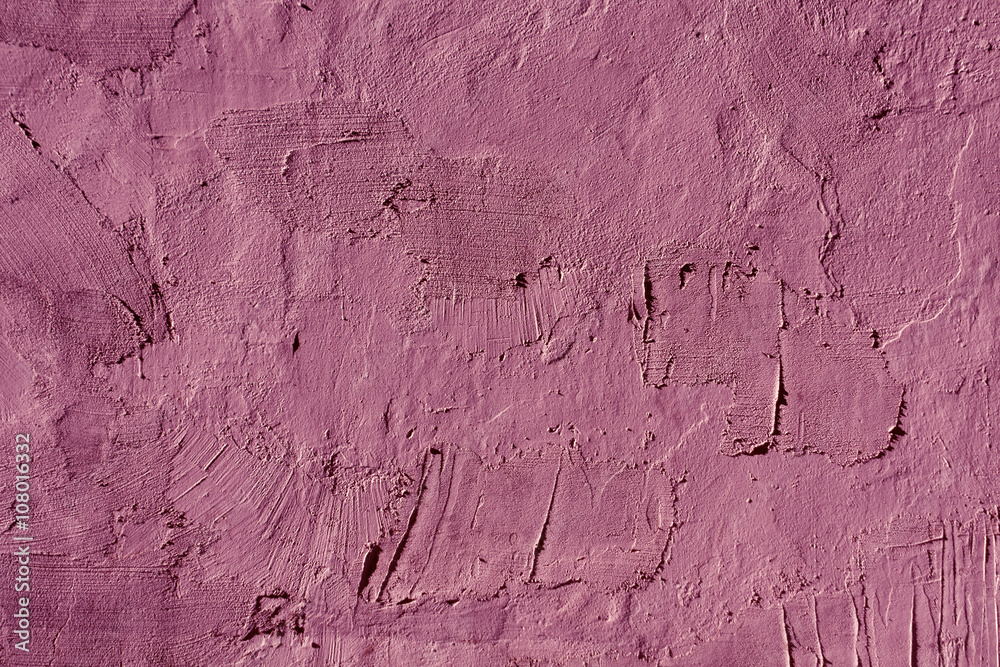 Abstract magenta cement wall texture.