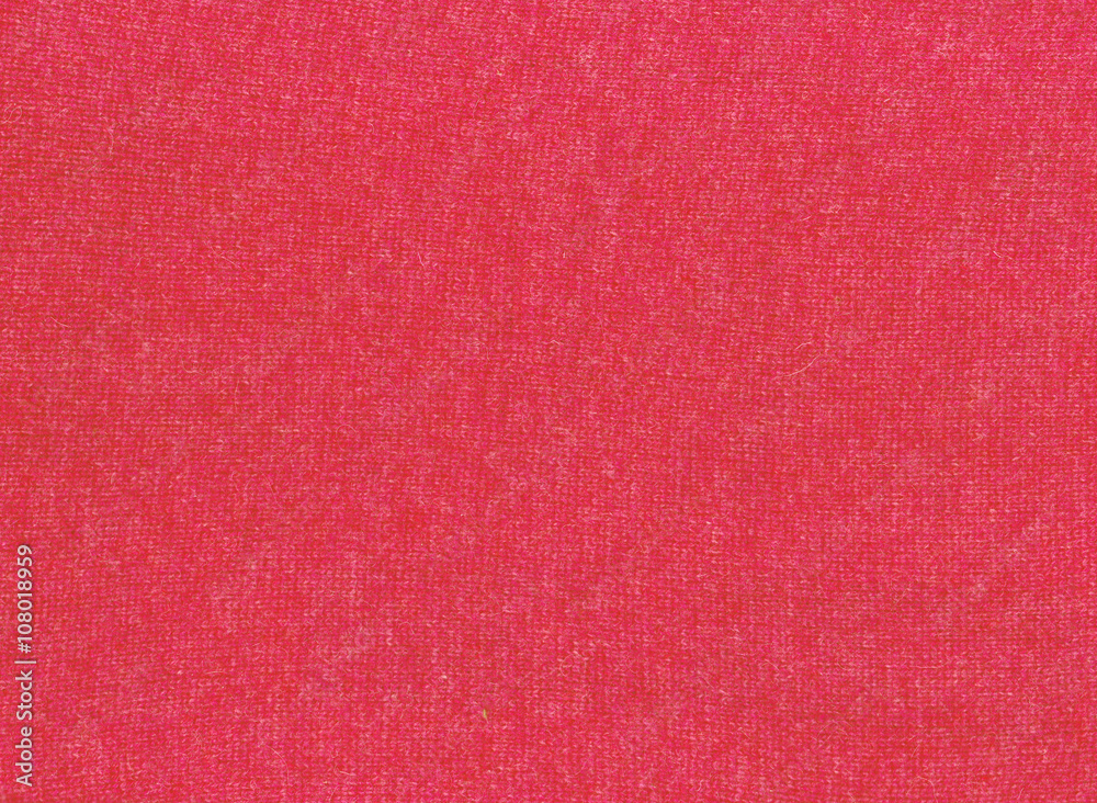 Fototapeta premium Orange knitting cloth texture.