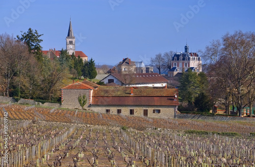 Rully - the village Rully in France