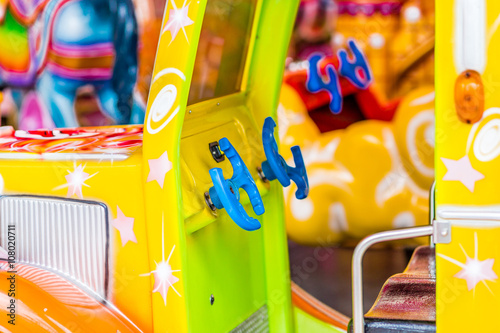 merry-go-round seats photo