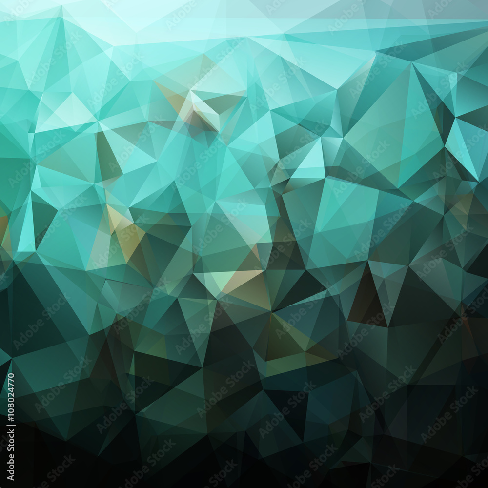 Abstract dark triangles background