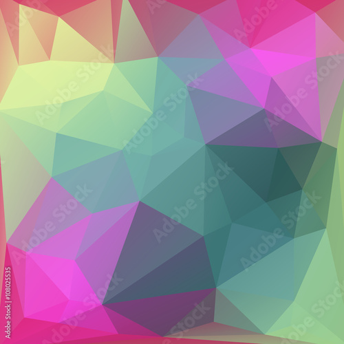 Abstract colorful background of triangles