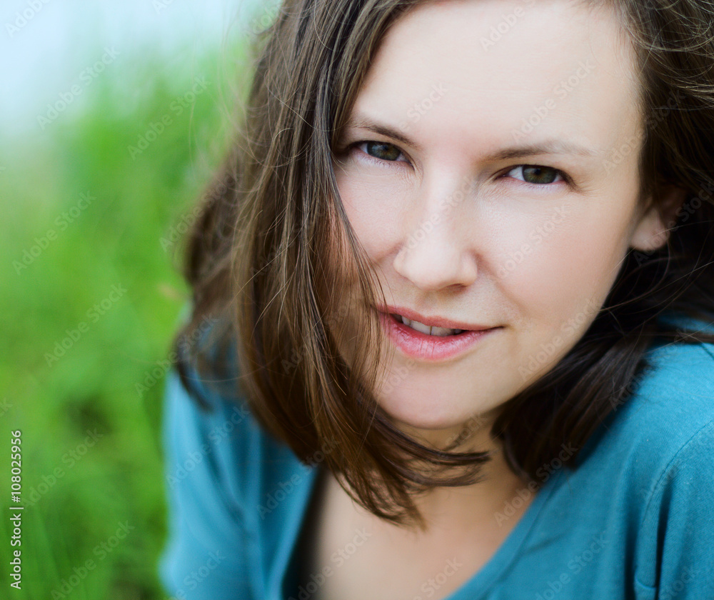 Portrait of beautiful woman Portrait of beautiful woman